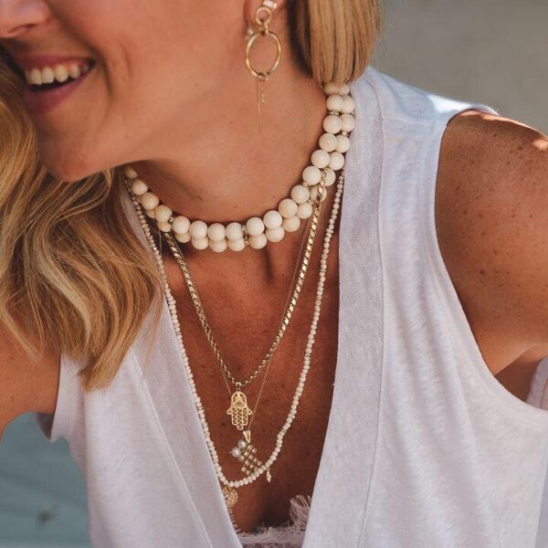 גופיית אמה לבנה - יד 2