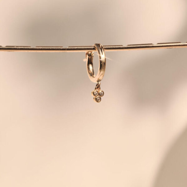 עגיל סמפל נקודות