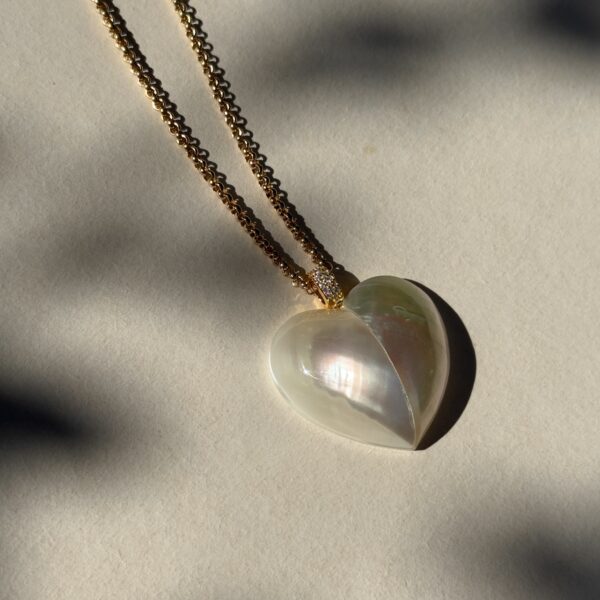 שרשרת לב בון אם הפנינה