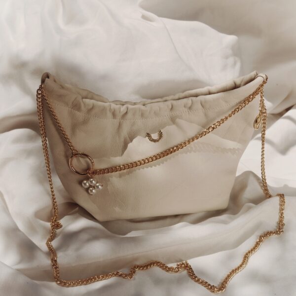 תיק לה לונה לבן