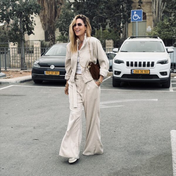 מכנס אנקורה שמנת