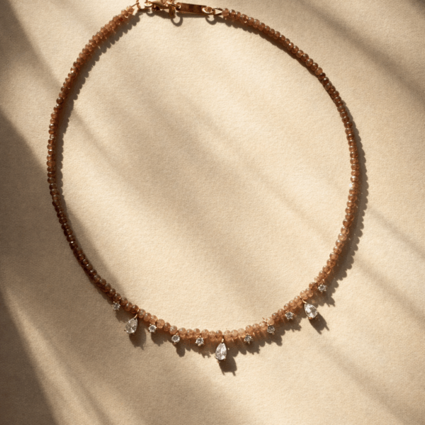 שרשרת אליאנה חומה