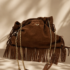 Chocolate Sahara Bag